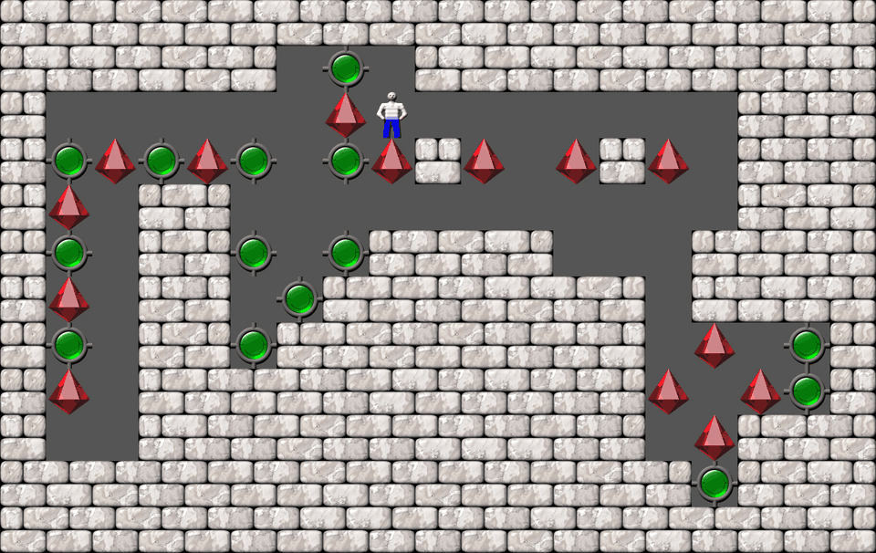 Сокобан More Bugs collections уровень 530